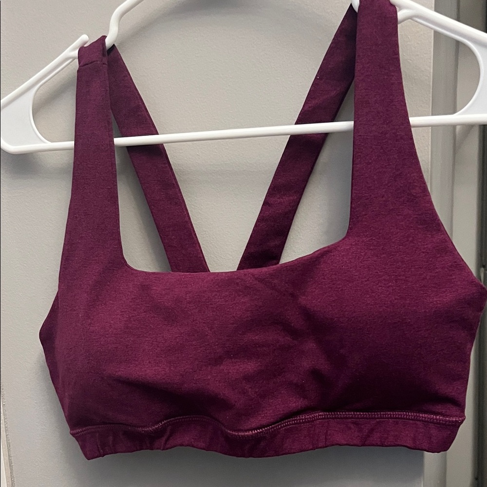 Isla Movement Purple Sports Bra